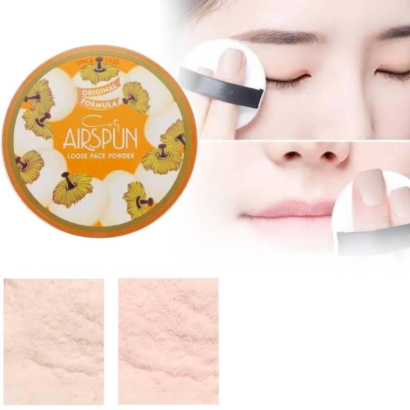 Taticoty Airspun Cipria Libera Viso 65g Per Un Finish Opaco Impeccabile E Lunga Tenuta