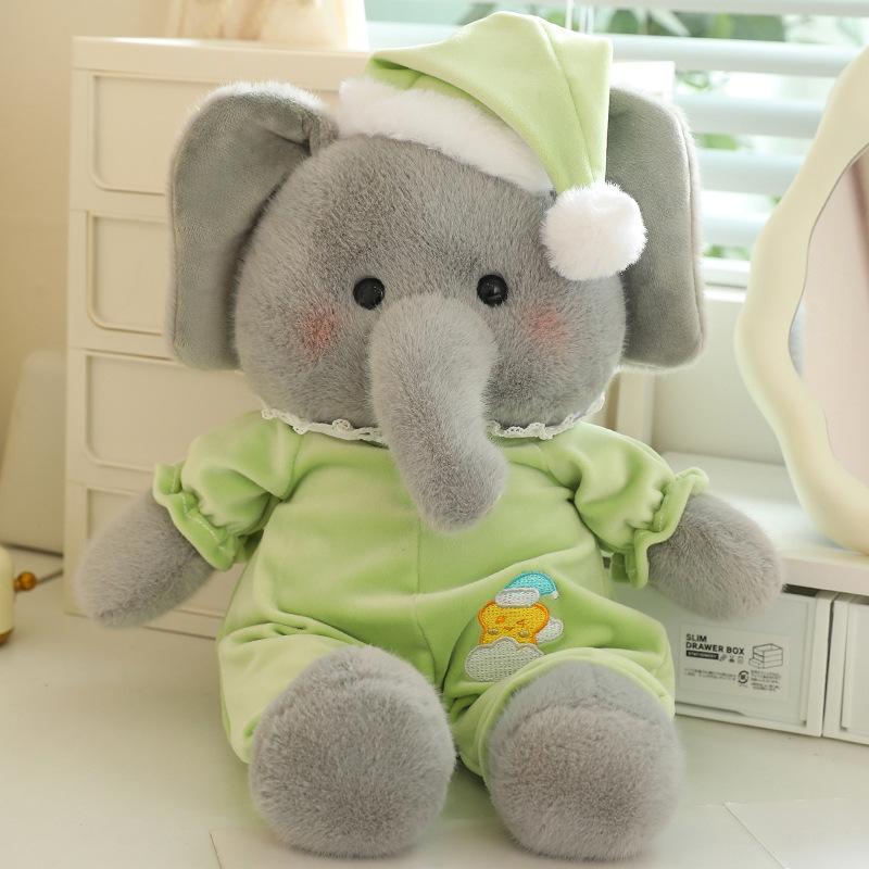 

Спокойной ночи, Плюшевые игрушки-мишки, Детские куклы для сна и утешения, Маленькие куклы-слоники, Домашние украшения-кролики 40cm【0.3kg】