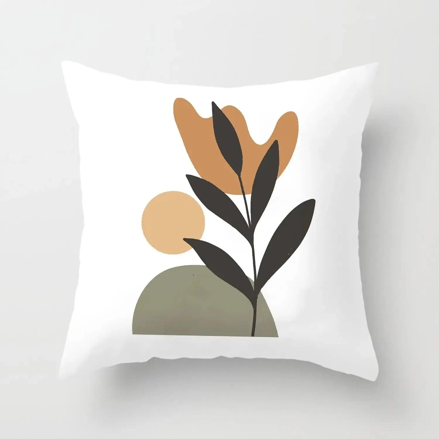 

Наволочка для подушки в стиле бохо с абстрактным простым геометрическим принтом, наволочка для подушки для спальни, гостиной, дивана, чехлы для подушек 40x40cm