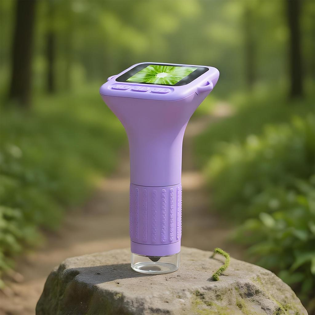Mikroskop Handheld 1000X Lernspielzeug Mini Digitalmikroskop Für Schüler Lehrer Kinder Homeschooling Klassenzimmer Schule Zuhause