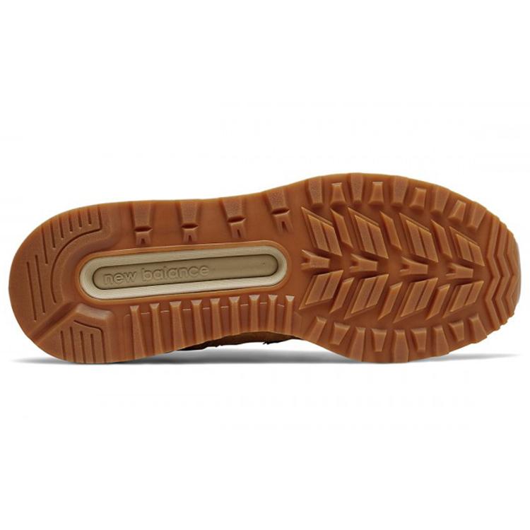 New New Balance 574 Luxe Tan Gum MS574CB