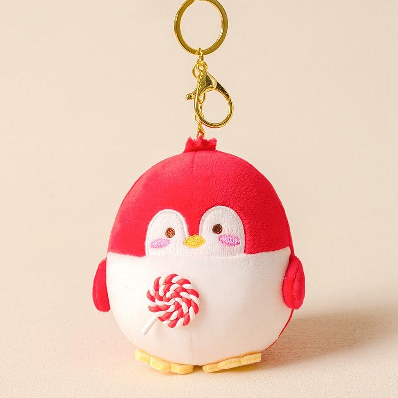 Cute Little Penguin Pendant Plush Toy Doll Penguin Doll Girl Bag Keychain Small Pendant Rag Doll