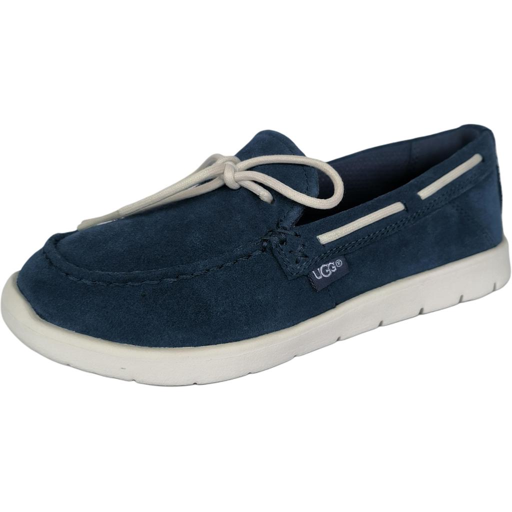 UGG Beach Moc Comfortable Versatile Low-Top Casual Shoes Kids Sneakers Blue 1102757K-END