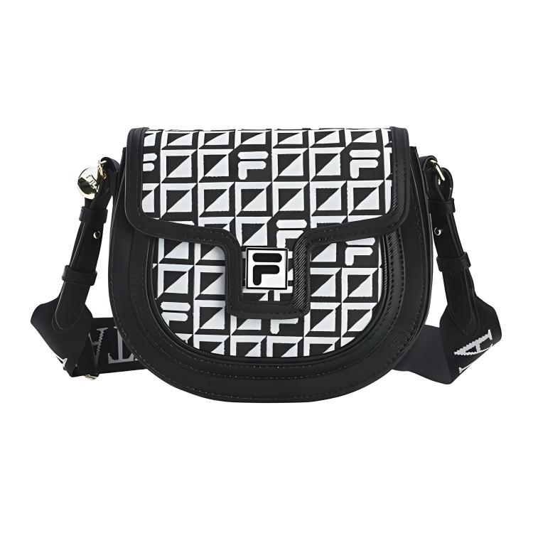 

Новая тканевая сумка FILA очень маленькая женская черного цвета F13W421161FBK 18.5*5.6*17.0CM