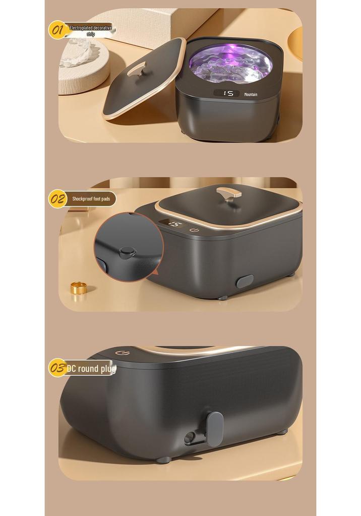 Ultrasonic Cleaning Device for Glasses, Jewelry, Braces & Contact Lenses