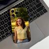 A-Actress S-Sadie Sink  Phone Case For iPhone 17,16,15,14,13,12,11 Plus,Pro Max,XS,Soft Silicone Black Cover
