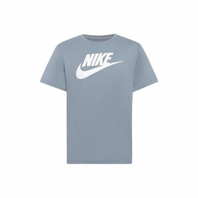 Dopamine Logo Crew Neck Short Sleeve T-Shirt for Men, Blue