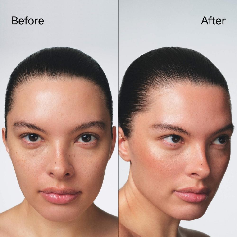 Fara Homidi Essential Bronzer Refillable Compact 0.12 Oz 3.5 G Bois beiGe Tan With Cool Pink Undertones