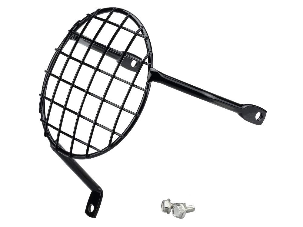 Kijima Motorrad-Teile Scheinwerfer Steinschlagschutz Schwarz Cross Cub 50/110 (AA06/JA45) 2018~HONDA 205-5122