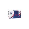 Bridgestone TOUR B JGR Golf Balls 12 Pack Matte Red 2023 Model