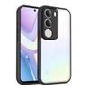 KEYSION Transparent Phone Case for VIVO Y31 5G Soft Silicone+PC Clear Shockproof Phone Back Cover for VIVO Y31 5G