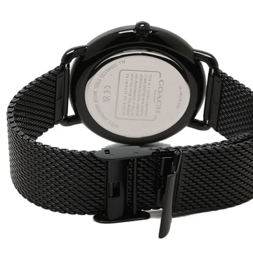 Coach Elliott Quartz Watch, Black, Men's, COACH 14602651