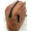 Leather Travel Toiletry Bag Shaving Dopp Kit Shaving Case Men's BAG