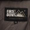 FIRSTDOWN 90s Old Down jacket LL White system Men's Used