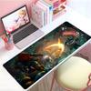 Fun Coop Game DDeep Rock Galactic Mouse Pad Large Thick Desk Pad Stitched Edges Gaming Mouse Mat For Pc