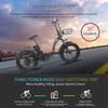 KETELES KF9 Elektrofahrrad 1000W Doppelmotor 48V35AH Lithiumbatterie Faltbares Elektrofahrrad für Erwachsene 20*4.0-Zoll Fat Tire Schnee E-Bike
