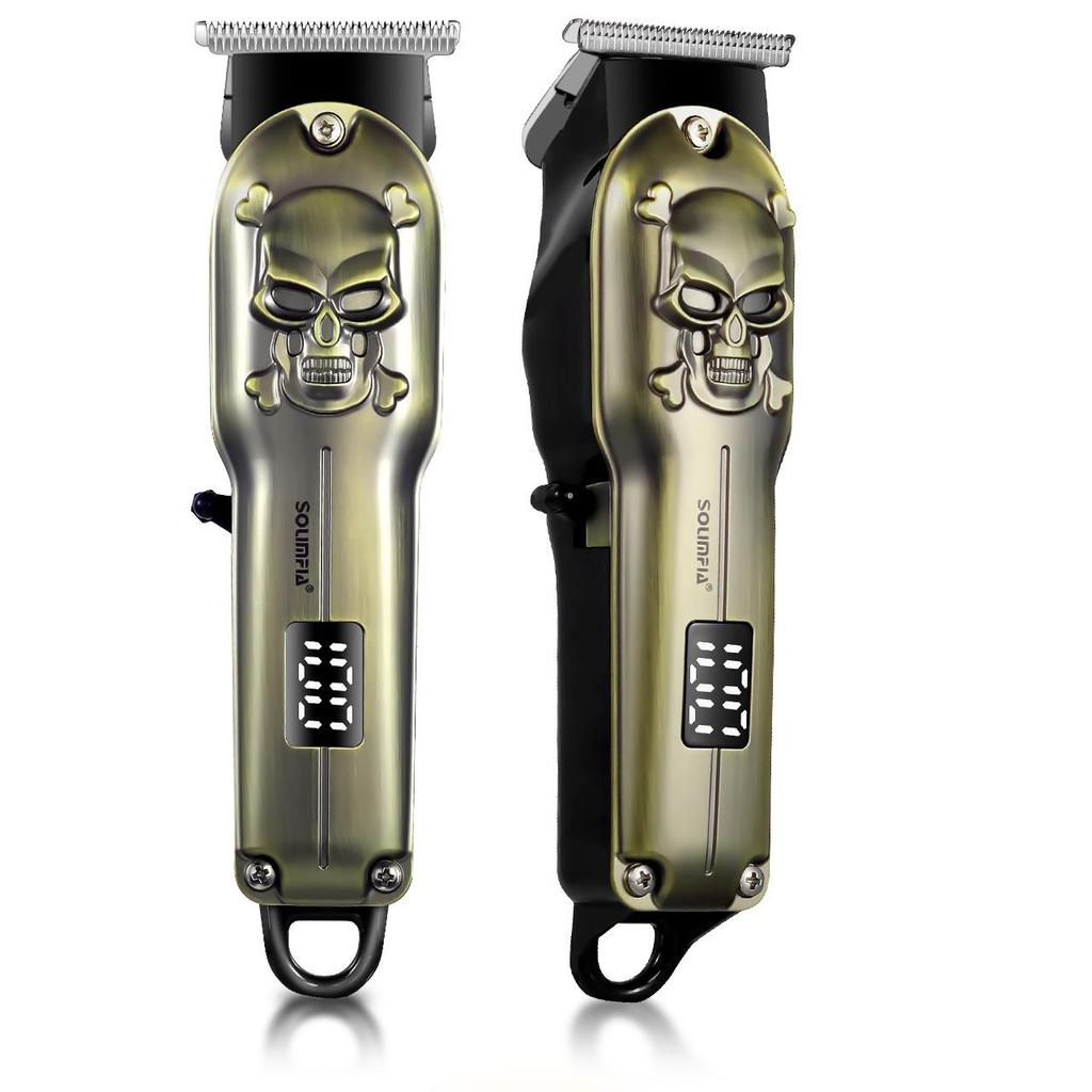 Solimpia Professional Hair Clipper Set Professional Men's Hair Trimmer Adjustable Cordless Hair Cutting Machine