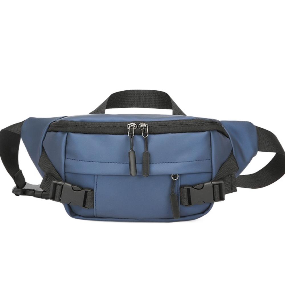 Multi-function Running Waist Bags Solid Color Fanny Phone Pack Simple Men Chest Bag  Running