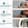 ABS Rubber Boat Drain Outlet Kit Prevents Water Backflow For Fishing Boats And Speedboats