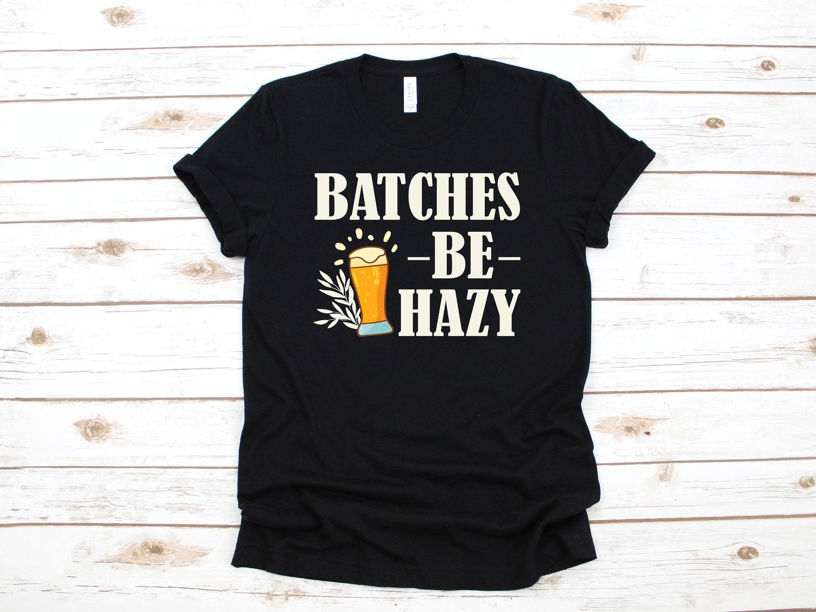 Hazy Beer T-Shirt, Hazy IPA Shirt, Funny Beer T-shirt, Homebrewing Shirt, Homebrewery, Craft Beer Tank Top, T-shirt S