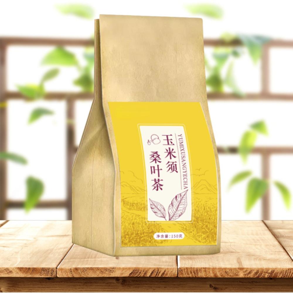 100% Natural Mulberry Leaf Corn Silk Tea Herbal Tea 150g 30 Bags Energy Drink 01