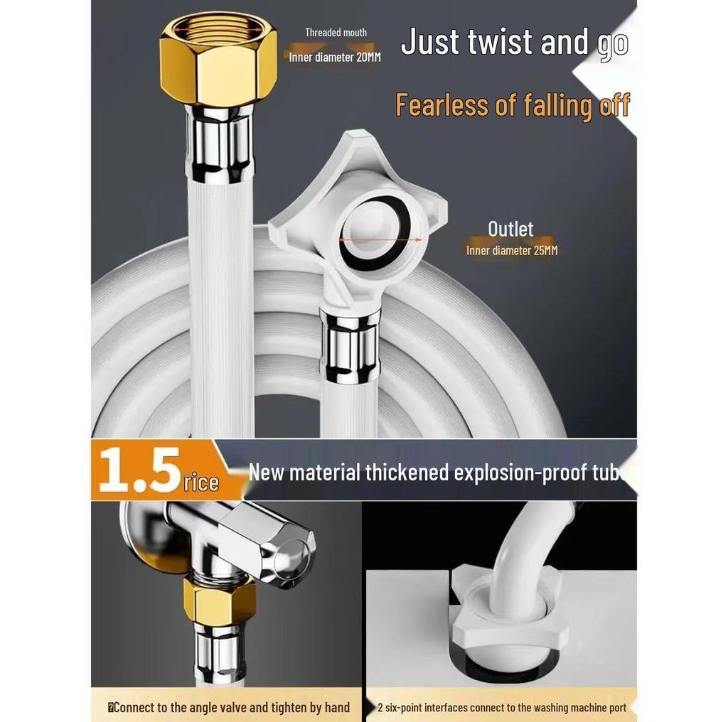 PVC Automatic Washing Machine Inlet Hose