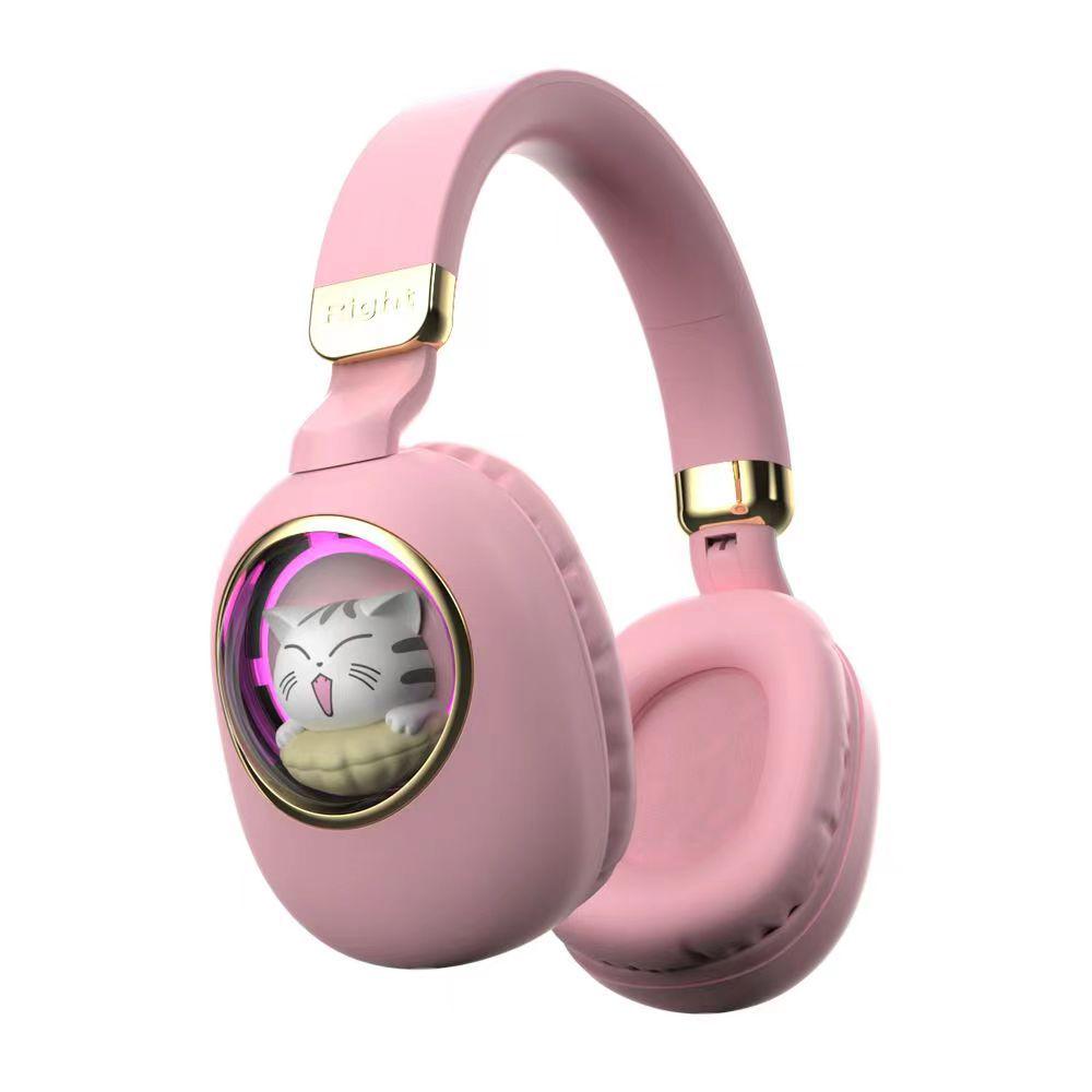 

Luminous Bluetooth Headset: Long Battery Life, HIFI Sound Quality, Wireless, Head-mounted Design