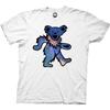 Ripple Junction Grateful Dead Men's Short Sleeve T-Shirt Dancing Bear Cosmic Space Jam Band Officially Licensed