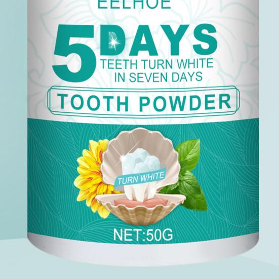 30g/50g/100g Tooth Powder Natural Extract Plaque Removing Portable Teeth Whitening Cleaning Stain Powder for Oral