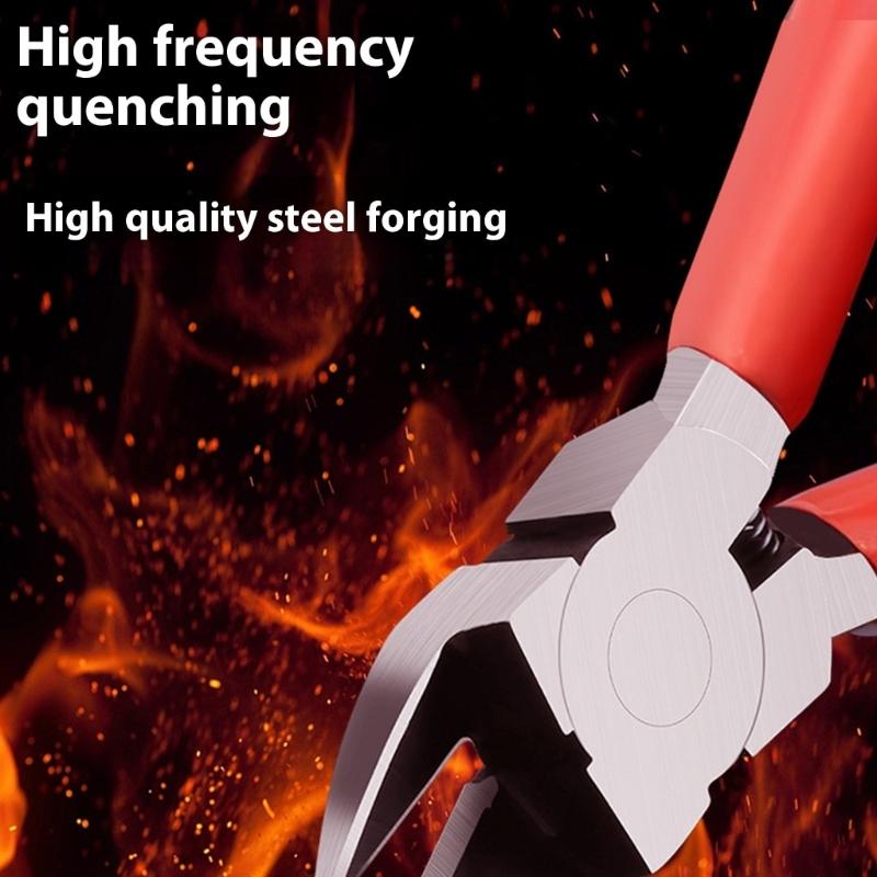 Piercing Angled Edges Cutters Professional Crafting Tool Electrician Pliers For Clean Precise Wire Cutting