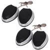 Calm Wish Car Audio Set of Mini Compact Custom Universal Fit Speakers, Tweeter, Subwoofer, 4, Satellite, Stereo,
