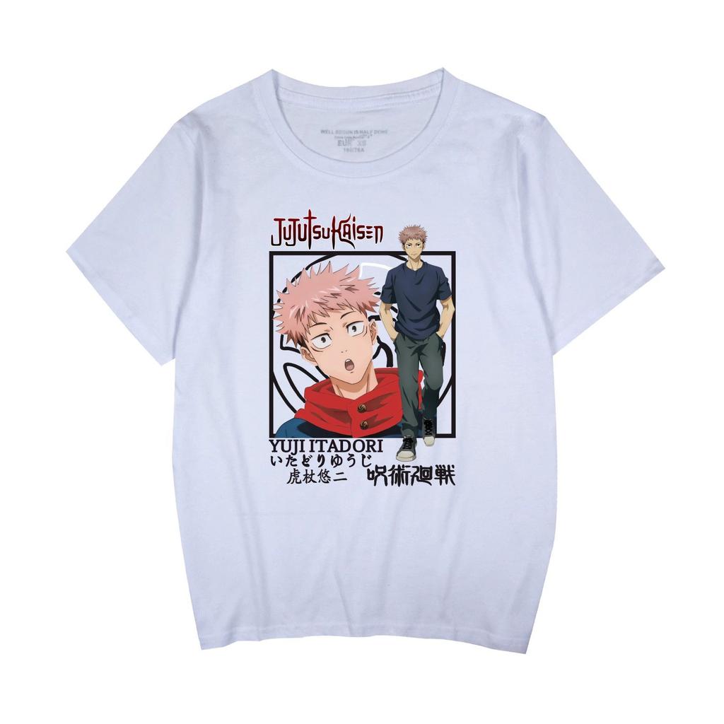 HOT Fashion Jujutsu Kaisen T Shirt Women/Men's Casual Anime Printed Short Sleeve Cosplay T-shirts