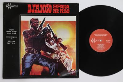 LP Record OST, BRUNO NICOLAI - Django Spara Per Primo IM012 INTERMEZZO 1987 Italy Soundtracks & Musicals Used