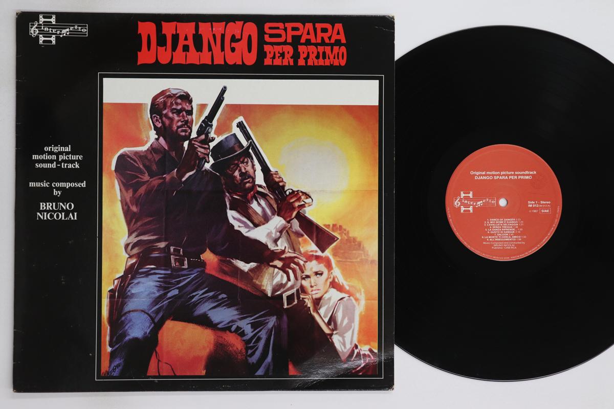 

LP Record OST, BRUNO NICOLAI - Django Spara Per Primo IM012 INTERMEZZO 1987 Italy Soundtracks & Musicals Used