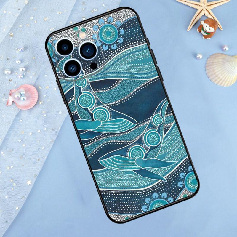 Aboriginal Art Print Case For iPhone 17 Pro Max 16 15 14 13 12 11 Pro Max Plus 12 13 Mini 16e 17 Air Back Cover