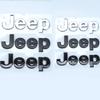 Car Front Rear Emblem for Jeep Wrangler JK JL Compass Renegade Grand Cherokee Commander Patriot Liberty Side Trunk Logo Stickers AMS1