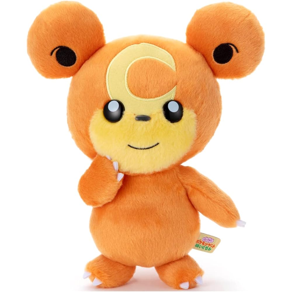 Takaratomy A.R.T.S Pokmon Plush Toy Himeguma 22cm Height Soft Stuffed Animal