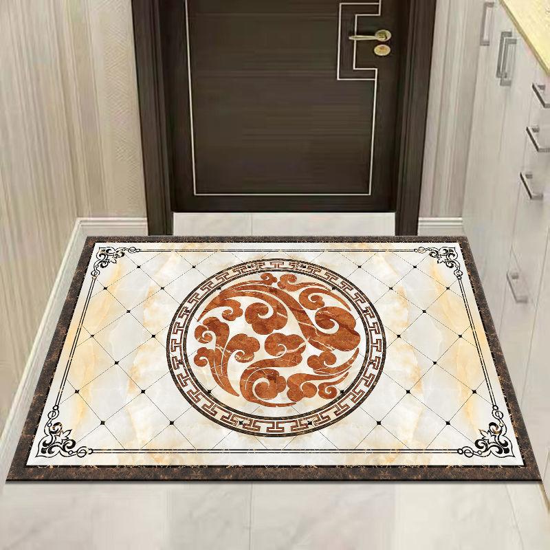 New Chinese Style Entrance Carpet  Living Room Carpet Corridor Floor Mat Household Anti Slip Can Be Cut