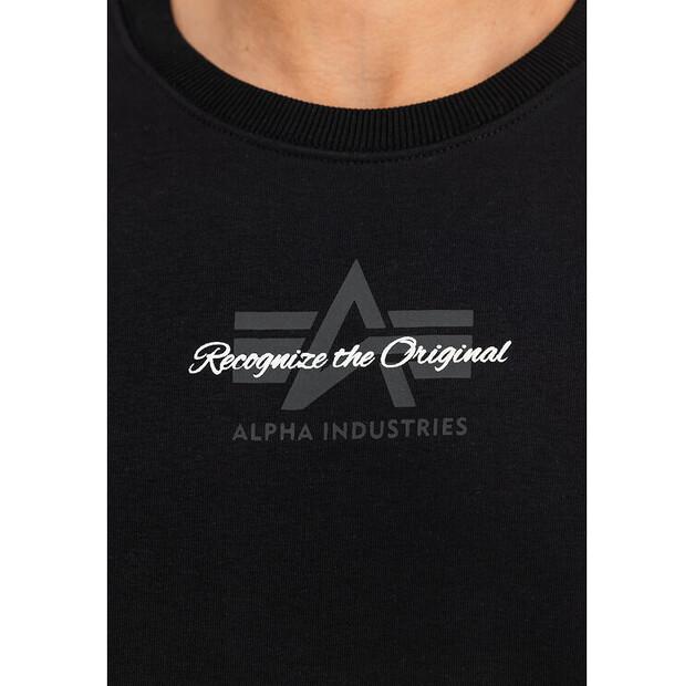 Толстовка Alpha Industries Foam Mid Logo Sweatshirt