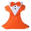 Adjustable Dog Harness With Bow Tie Tuxedo Design Reflective Straps For Small Medium Large Dogs