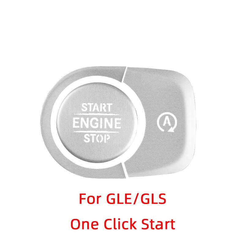 

Для Mercedes Benz GLE GLS W167 C167 X167 , Автомобільна наклейка на кнопку запуску/зупинки двигуна одним натисканням, Декоративна накладка для регулювання підйому шасі O-GLE GLS