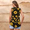 Womens Casual V Neck Loose Color Sleeveless Top T-shirt Summer Tank Tops For Women Tank Camisole Sleeveless Basic Tops