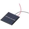 3Pcs 0,45 W 2V Mini Solar Panel Zellen Micro Wired Polysilizium Solar Panel DIY Batterie