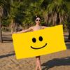 S-Smile Anime Beach Swimming Towel Soft Absorbent Washcloth Children's Gifts for Kids Travel Camping Gym