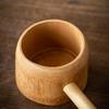 400ml Soup Serving Ladle Bamboo Water Ladle Soup Kitchen Utensils Japanese Ladles Style Ladel Spoons Kitchen Garden
