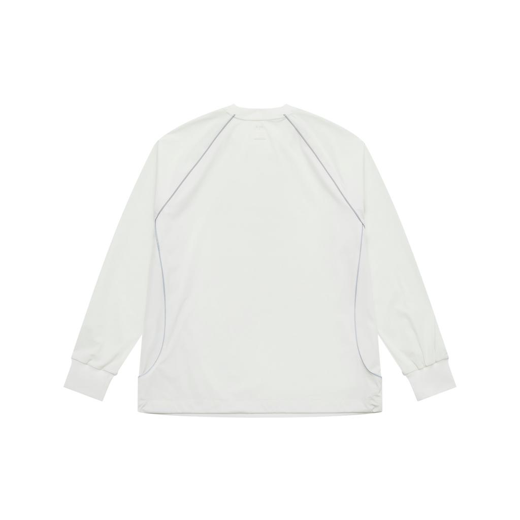 New MLB New York Yankees Basic Collection SS25 Sweatshirt Unisex Ivory White 3AMTB0851-50IVS