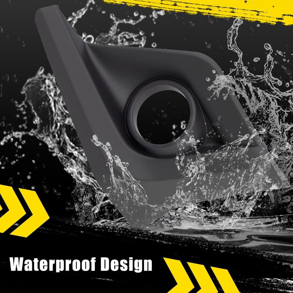 Left Fog Light Bezel Cover Compatible with Subaru Crosstrek 2018-, Left Driver Side Lamp Trim Cover with Fog Light Hole Replaces 57731FL092 SU1038121