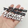 Car Sticker Turbocharged Turbo ABS 3D Badge Car Modification Accessories Rear Marking Side Marking Decorative Car-Sticker