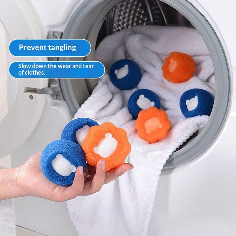 9Pcs Laundry Balls Pet Hair Collector For Washing Machine Reusable Laundry Lint Catcher Removes Lint From Clothes Pet Accessorie