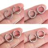 6pcs Stainless Steel Earring Hoop Women Earrings Korean Earrings Hoop Earring for Women Female Earring Jewelry Gifts
